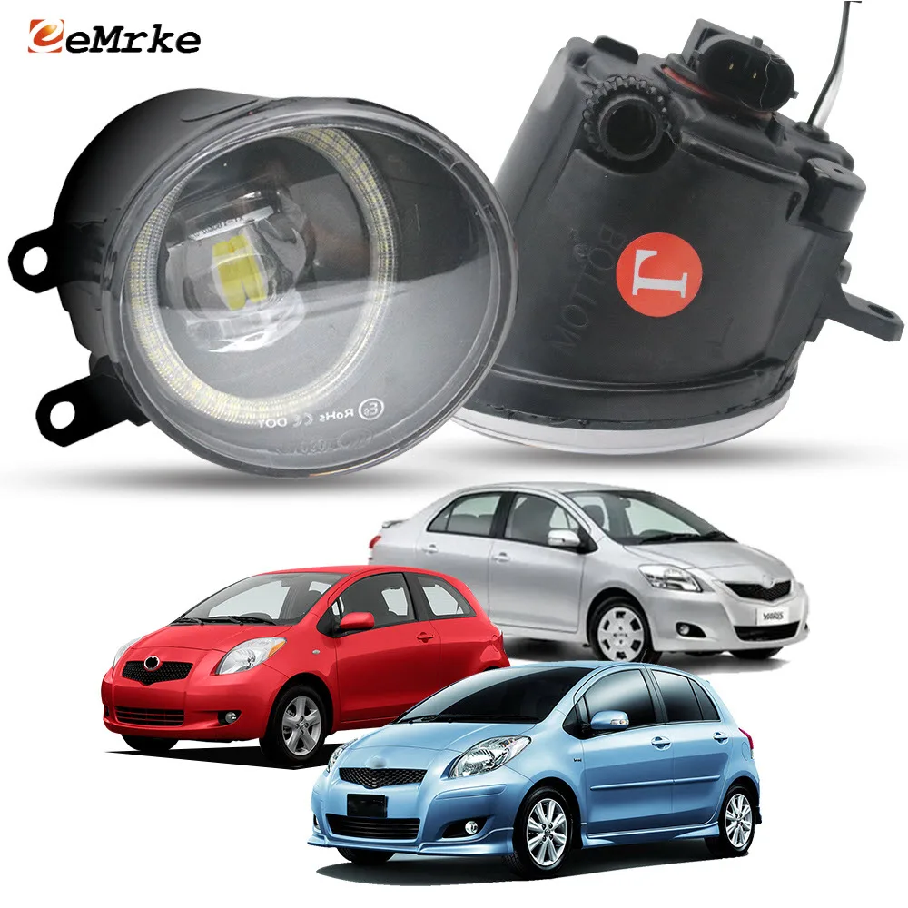 Светодиодные противотуманные фары с линзой PTF для Toyota Yaris Vitz Belta Vios P9 2006-2012, обновление Angel Eye DRL, кольцевой индикатор ширины, маленький дневной свет
Светодиодные противотуманные фары с линзой PTF для Toyota Yaris Vitz Belta Vios P9 2006-2012, обновление Angel Eye DRL, кольцевой индикатор ширины, маленький дневной свет