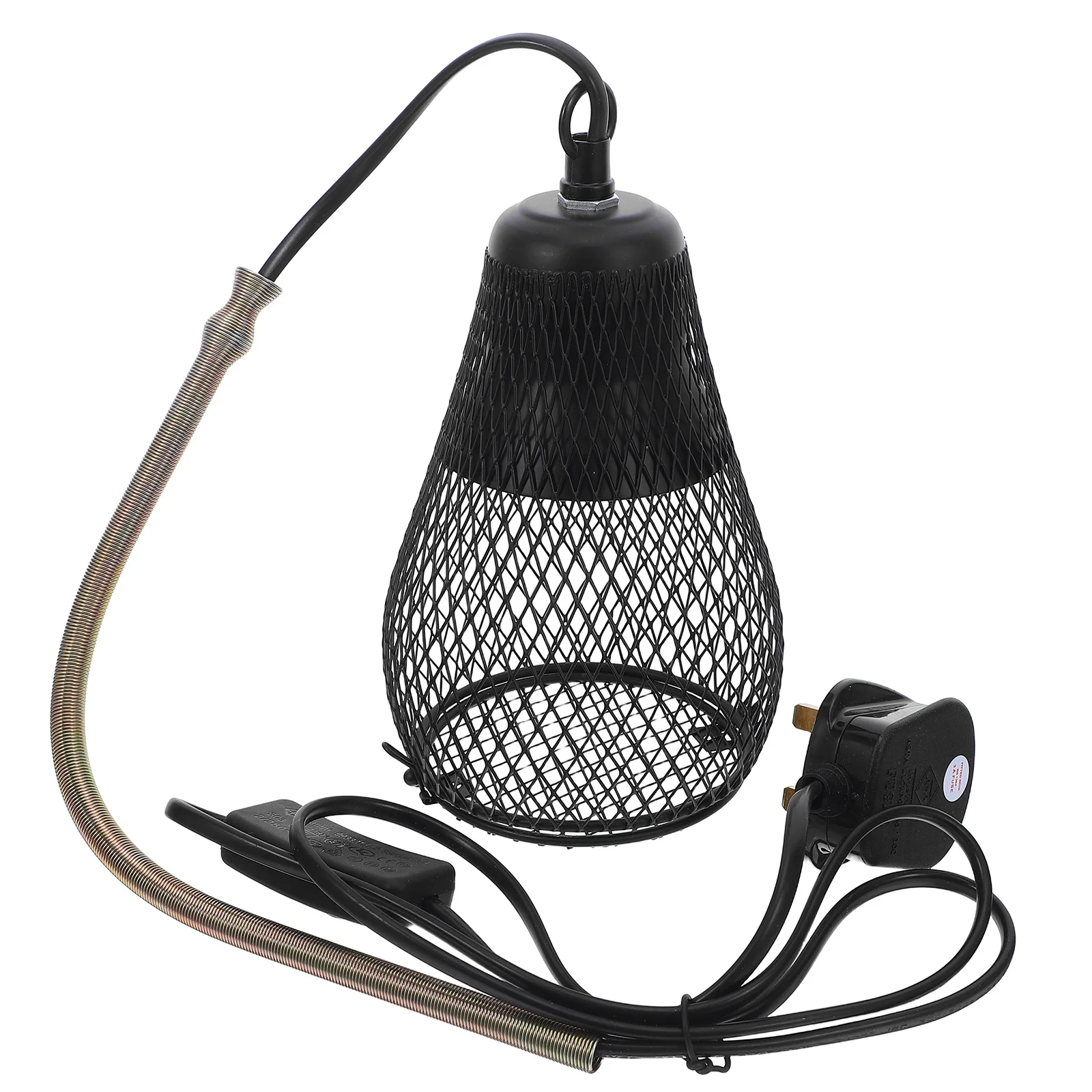 E27 Reptile Heat Lamp Guard Metal Mesh Shade Dome Anti Scald Protective Basket Reptile Tank Cage Lighting Cover Uk Plug 
E27 Reptile Heat Lamp Guard Metal Mesh Shade Dome Anti Scald Protective Basket Reptile Tank Cage Lighting Cover Uk Plug