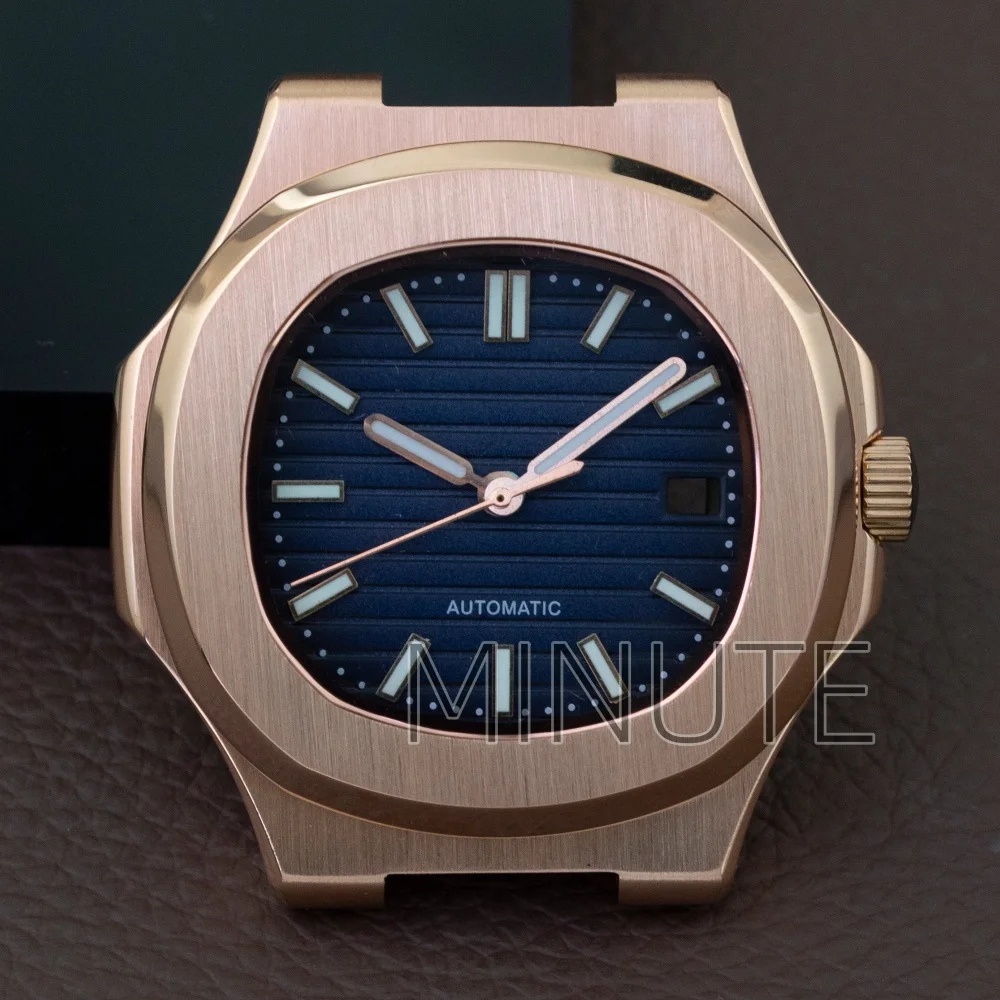 Rose Gold NH35 Case Strap Nautilus NH38 Sapphire Glass for PP Modified Mechanical Case 316L Stainless Steel Case Accessories
Rose Gold NH35 Case Strap Nautilus NH38 Sapphire Glass for PP Modified Mechanical Case 316L Stainless Steel Case Accessories