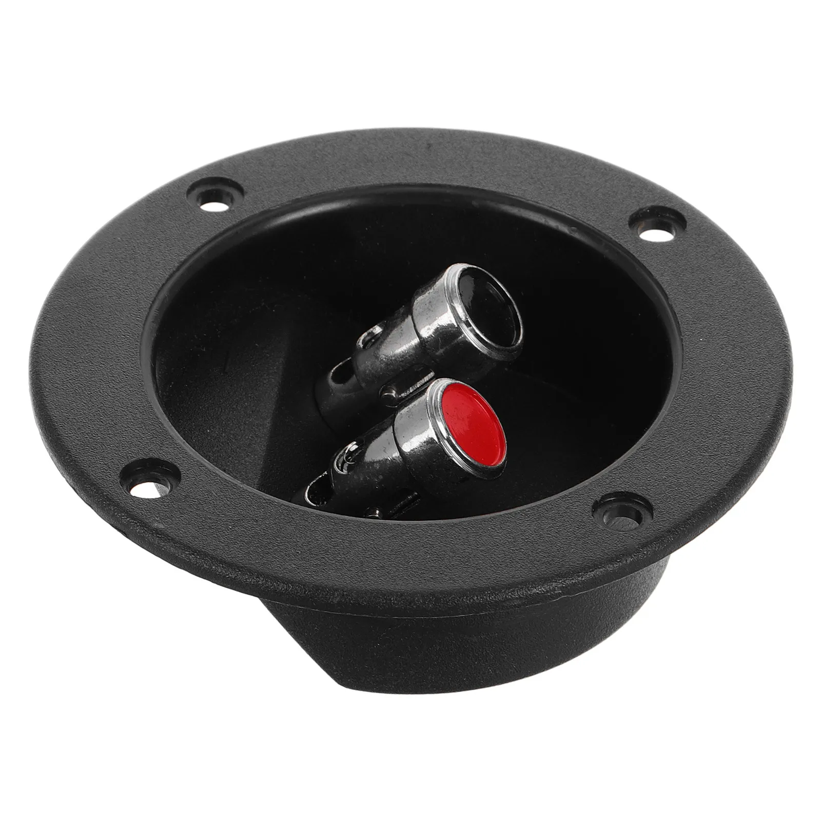 Speaker Box Terminal Cup Double Binding Post Reliable Car Speaker Terminal Connector Secure Audio Connection for Low Frequency
Speaker Box Terminal Cup Double Binding Post Reliable Car Speaker Terminal Connector Secure Audio Connection for Low Frequency