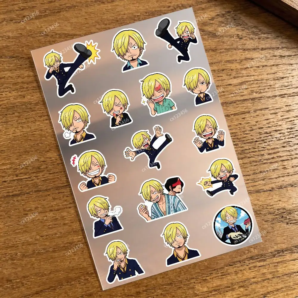 Anime One Piece Vinsmoke Sanji Vinyl motorcycle stickers protect against scratches and moisture, bike decor
Anime One Piece Vinsmoke Sanji Vinyl motorcycle stickers protect against scratches and moisture, bike decor