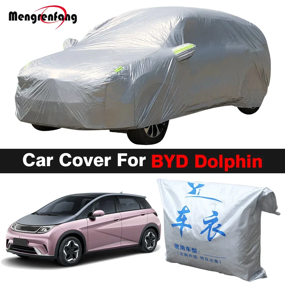 Outdoor Protection Full Car Cover Snowproof Sunshade Dustproof For BYD Dolphin 2021 2022 2023 SUV Dustproof Scratchproof
Outdoor Protection Full Car Cover Snowproof Sunshade Dustproof For BYD Dolphin 2021 2022 2023 SUV Dustproof Scratchproof