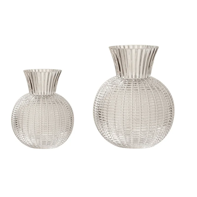 Export high-grade high-end glass vase, living room flowers, transparent flower arrangement, water cultivation, hydroponics
Export high-grade high-end glass vase, living room flowers, transparent flower arrangement, water cultivation, hydroponics