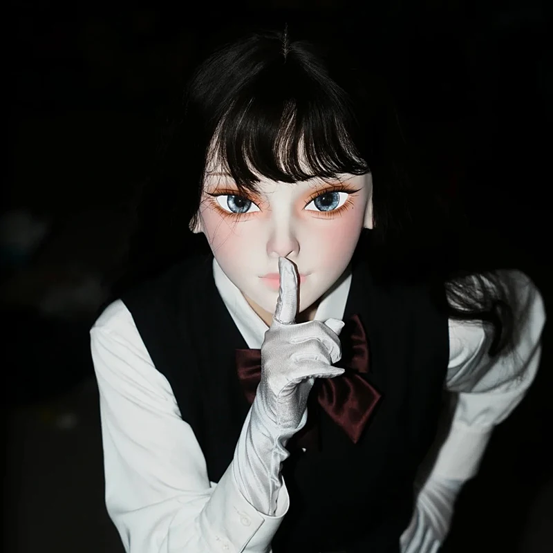 BJD Resin Half Head/Full Head Masks Kigurumi Eyes Crossdress Cosplay Japanese Anime Unisex Masks Eyes And Wig
BJD Resin Half Head/Full Head Masks Kigurumi Eyes Crossdress Cosplay Japanese Anime Unisex Masks Eyes And Wig