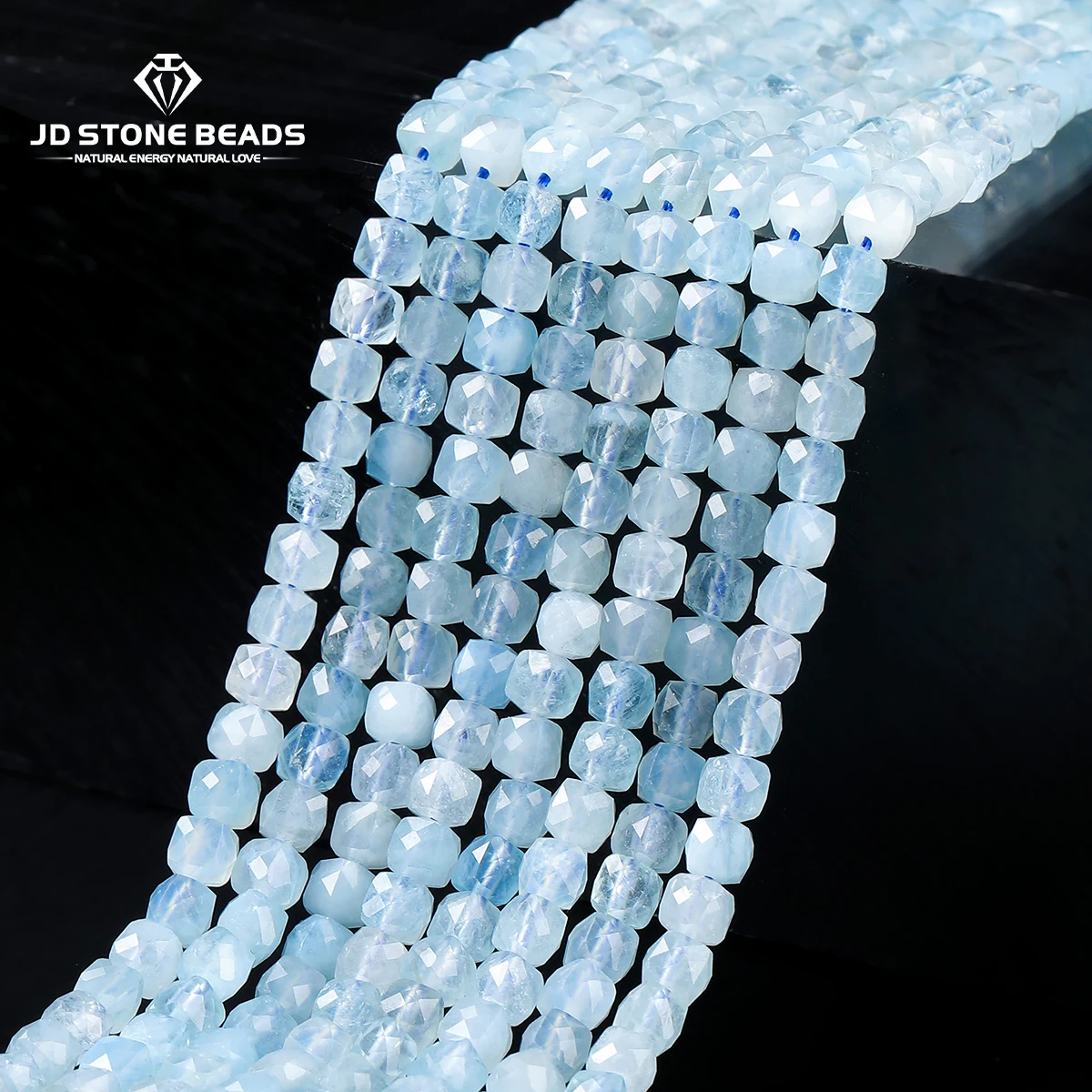JD Premium Sky Blue Aquamarine Square Beads High Clarity Natural Crystal Cube Beads for Handmade Craft and Decoration
JD Premium Sky Blue Aquamarine Square Beads High Clarity Natural Crystal Cube Beads for Handmade Craft and Decoration