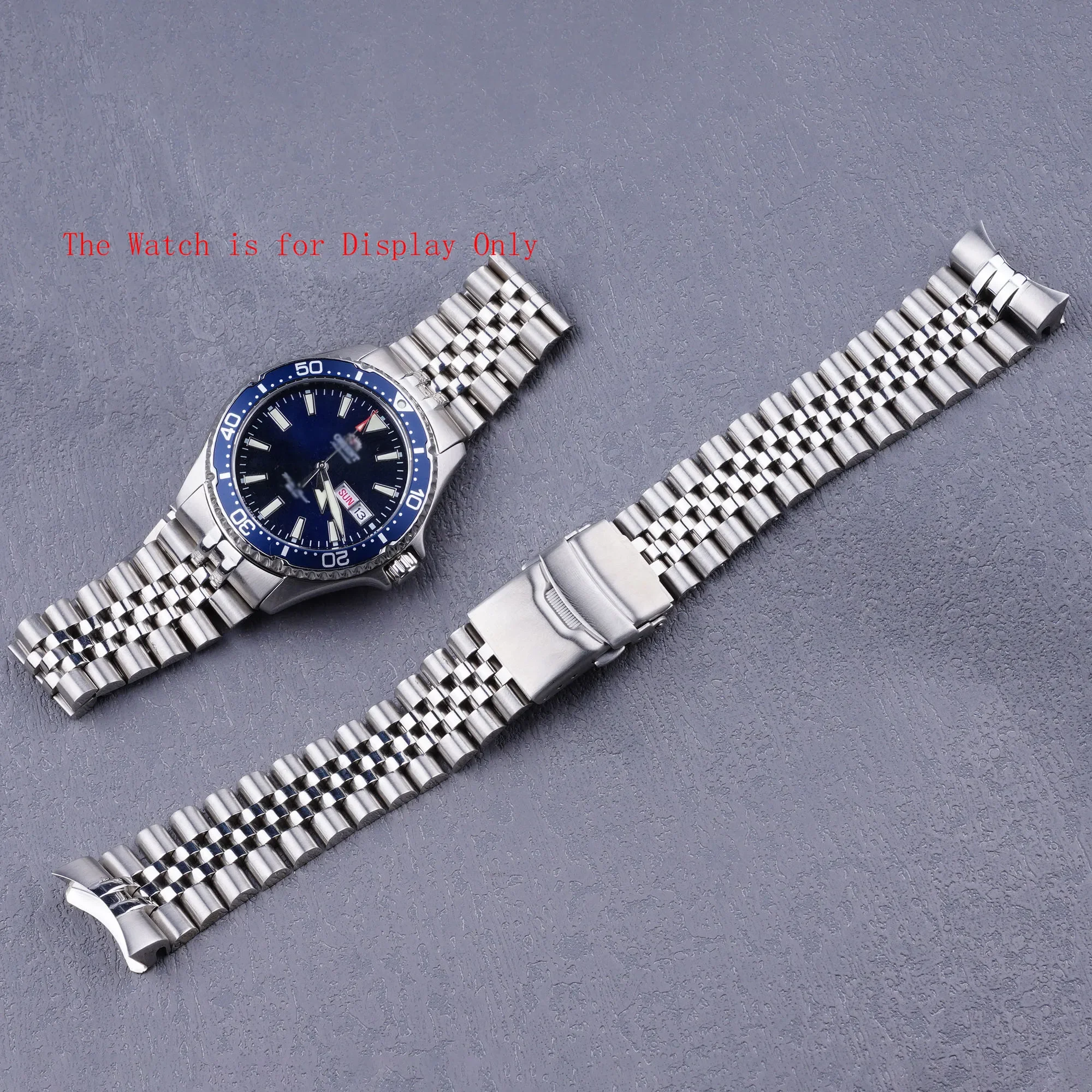 Carlywet For ORIENT Mako 3 22mm Watch Band 316L Stainless Jubilee Strap Silver Bracelets Solid Curved End
Carlywet For ORIENT Mako 3 22mm Watch Band 316L Stainless Jubilee Strap Silver Bracelets Solid Curved End