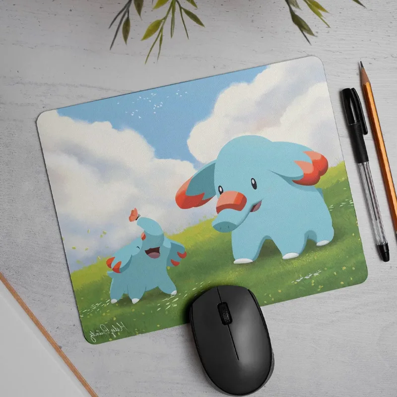 Happy Phanpy Mousepad Quality Printed Cute Small Computer Nonslip Waterproof Stain Resistant Leather Pokemon Gaming Mousepad
Happy Phanpy Mousepad Quality Printed Cute Small Computer Nonslip Waterproof Stain Resistant Leather Pokemon Gaming Mousepad