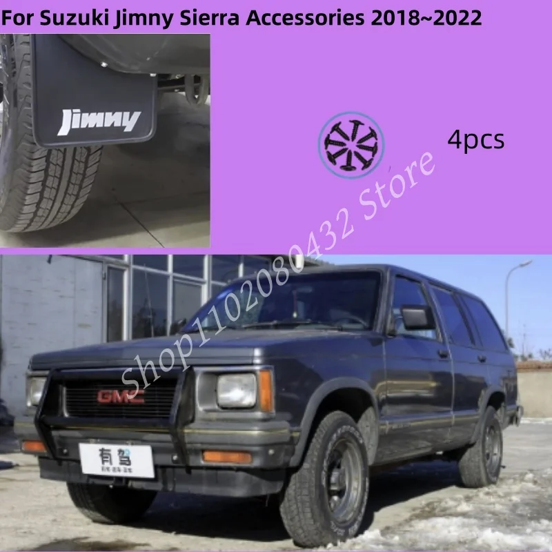 4 PCS Car Mudguards For Suzuki Jimny Sierra Accessories 2018~2022 Auto Mud Flaps Splash Guard Front Rear Fenders Car Accessories
4 PCS Car Mudguards For Suzuki Jimny Sierra Accessories 2018~2022 Auto Mud Flaps Splash Guard Front Rear Fenders Car Accessories