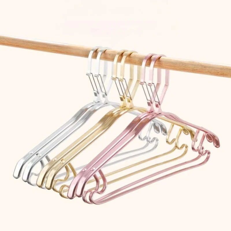 Full Aluminum Alloy Windproof Clothes Hangers Seamless with Pants Clips High-Rise Outdoor Anti-Drop Buckle Laundry Drying Hanger
Full Aluminum Alloy Windproof Clothes Hangers Seamless with Pants Clips High-Rise Outdoor Anti-Drop Buckle Laundry Drying Hanger