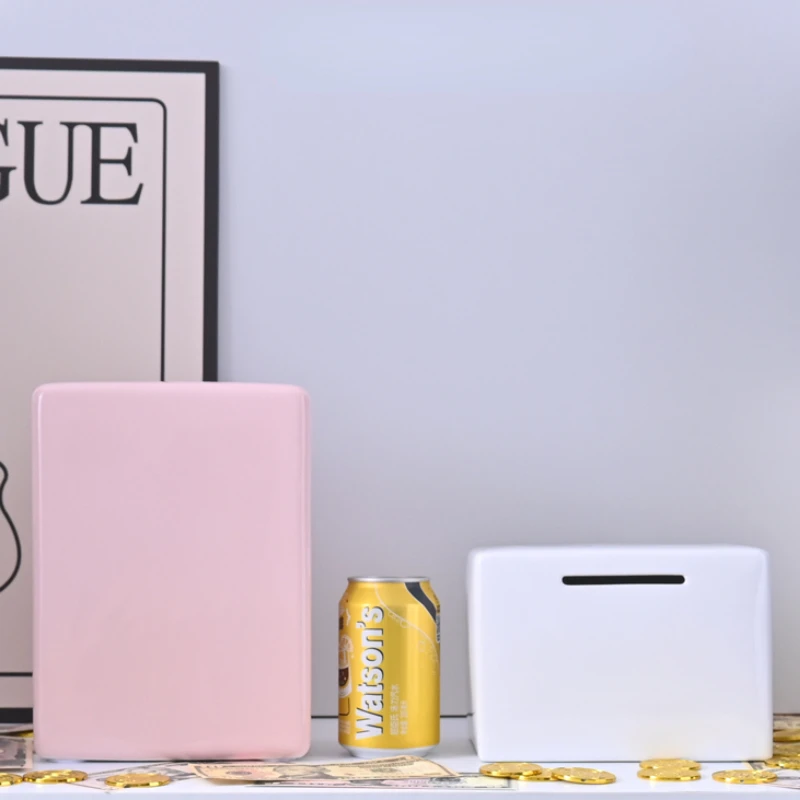 Ceramic Piggy Bank No Out Living Room Hidden Storage Coin Money Boxes Saving for Papper Money Kids Adult Hucha Home Decoration
Ceramic Piggy Bank No Out Living Room Hidden Storage Coin Money Boxes Saving for Papper Money Kids Adult Hucha Home Decoration