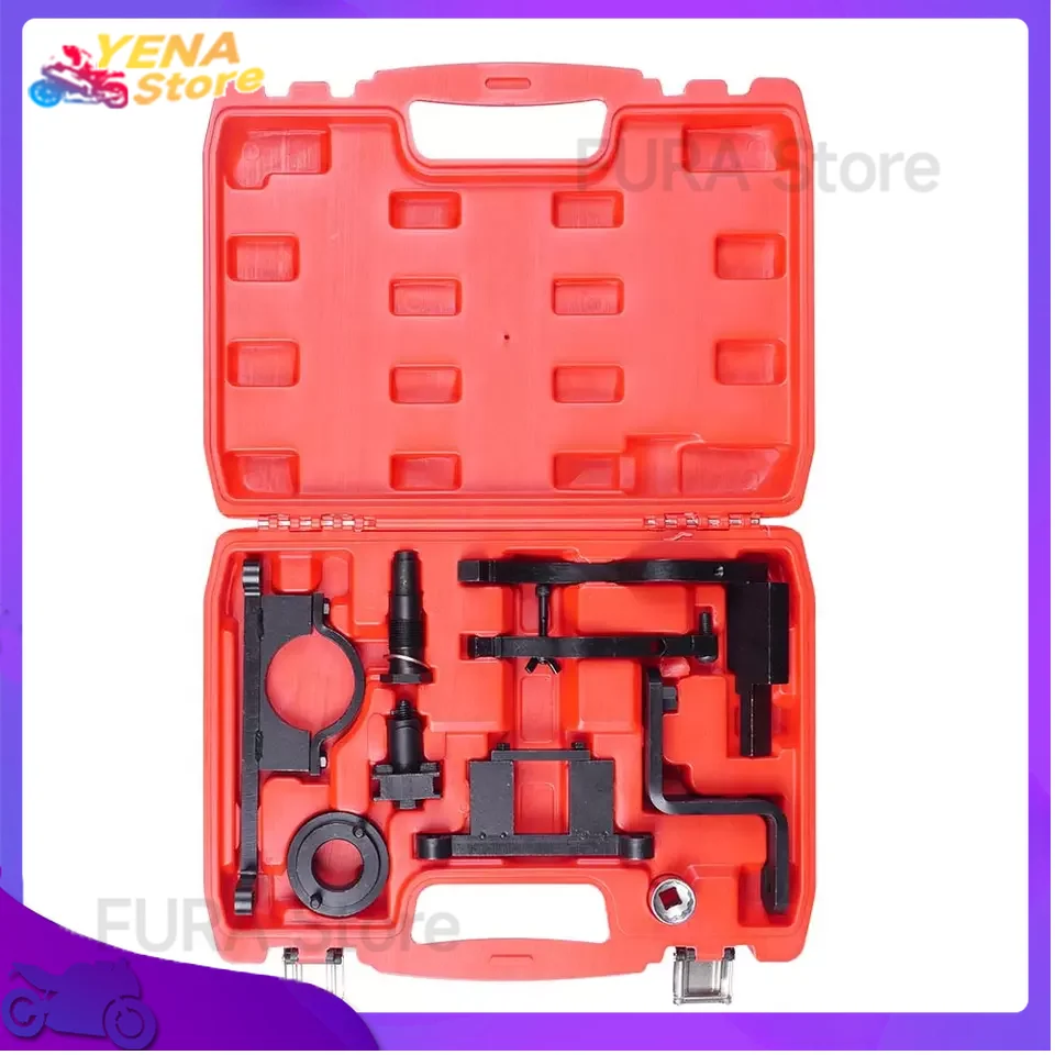 Applicable to Ford SOHC 4.0L V6 Camshaft Timing Tool Kit Engine Timing Set for Cam Repair Crankshaft Sprocket Alignment Tools
Applicable to Ford SOHC 4.0L V6 Camshaft Timing Tool Kit Engine Timing Set for Cam Repair Crankshaft Sprocket Alignment Tools