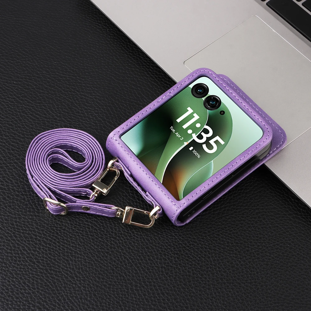 Чехлы-кошельки для MOTO Razr 60, ультракожаный чехол, ремешок для ожерелья через плечо, сумки для мобильных телефонов
Чехлы-кошельки для MOTO Razr 60, ультракожаный чехол, ремешок для ожерелья через плечо, сумки для мобильных телефонов