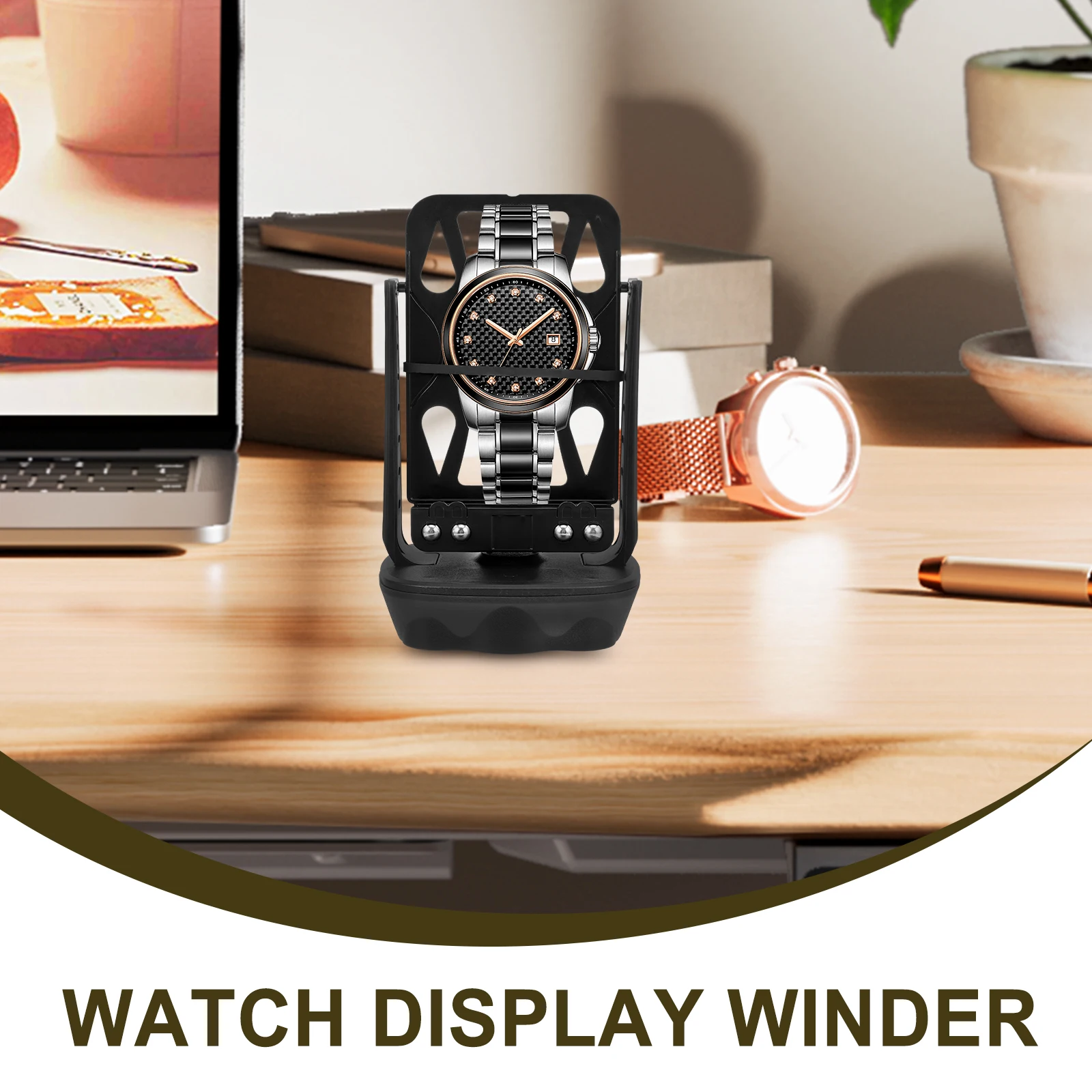 Portable Watch Winder Automatic Mechanical Device Desktop Self-Winding Tool for Men's Watch Accessories Zinc Alloy for Boyfriend
Portable Watch Winder Automatic Mechanical Device Desktop Self-Winding Tool for Men's Watch Accessories Zinc Alloy for Boyfriend