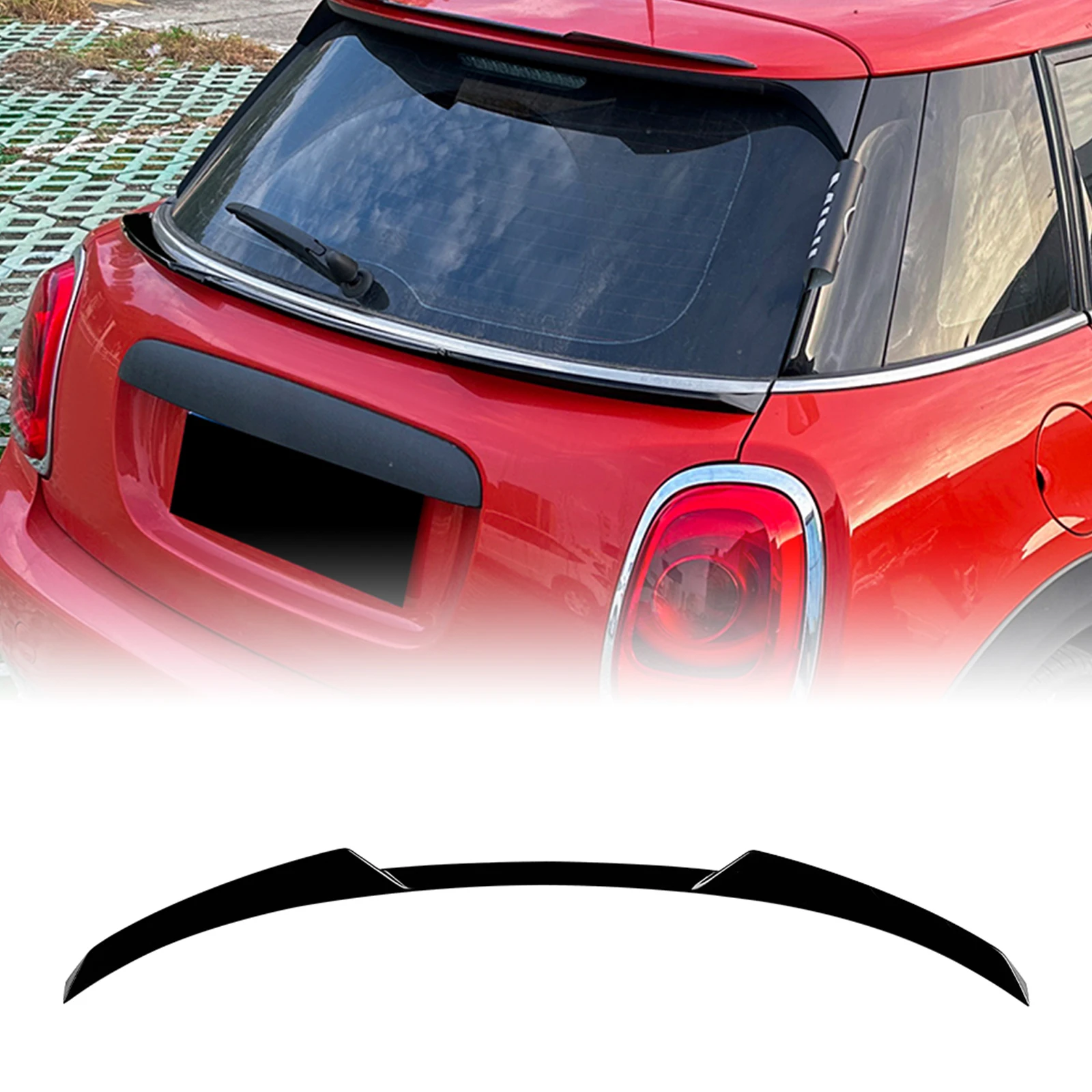 For Mini Cooper F55 4 Door 2014-2024 Rear Trunk Middle Spoiler Wing Lip Carbon Fiber Look/Gloss Black Tailgate Center Splitter
For Mini Cooper F55 4 Door 2014-2024 Rear Trunk Middle Spoiler Wing Lip Carbon Fiber Look/Gloss Black Tailgate Center Splitter