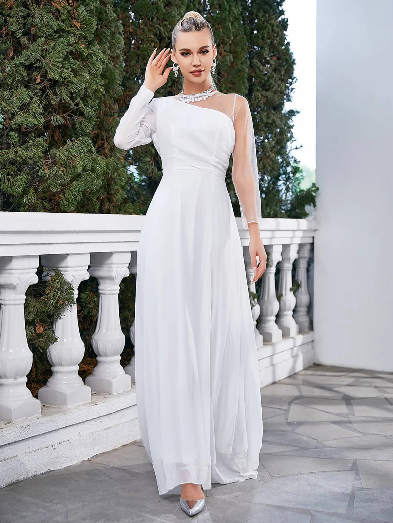 Coigarsam Women Long Dress Summer 2024 New Cute Solid Sleeveless White Dresses
Coigarsam Women Long Dress Summer 2024 New Cute Solid Sleeveless White Dresses