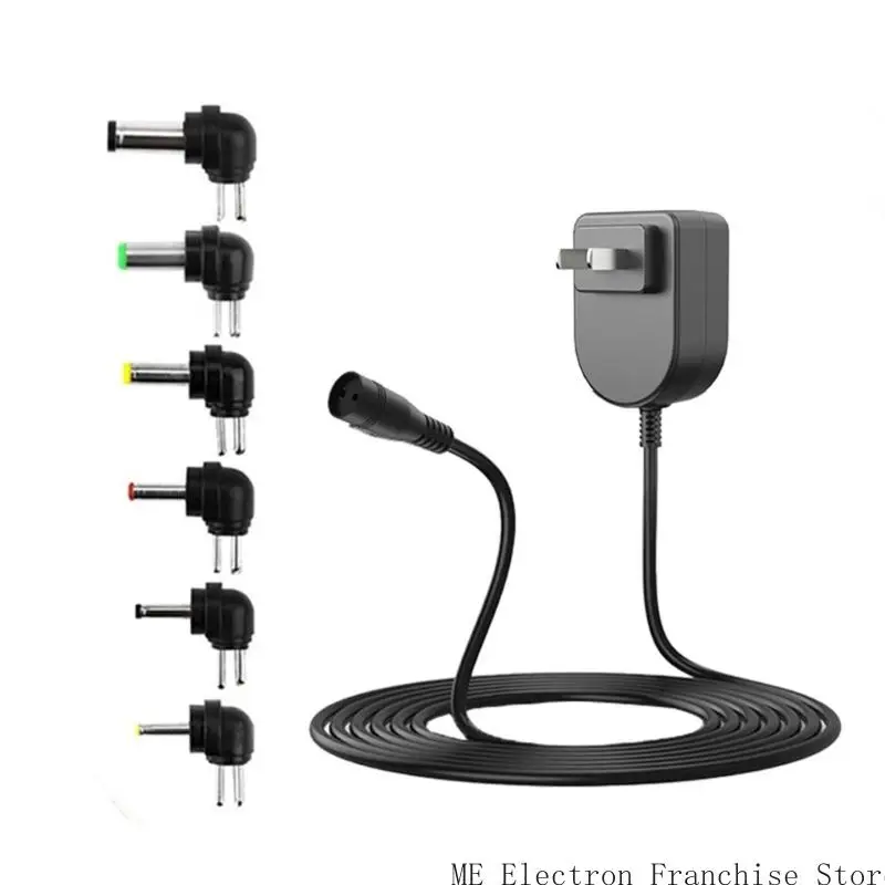 Адаптер питания переключения T5A 15 Вт и 3-12 В регулируется с 6 адаптерами
Адаптер питания переключения T5A 15 Вт и 3-12 В регулируется с 6 адаптерами