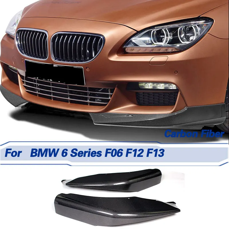 Car Front Bumper Splitters Spoiler Carbon Fiber for BMW 6 Series F06 F12 F13 M Sport 2012-2017 Racing Front Flaps Body Kits
Car Front Bumper Splitters Spoiler Carbon Fiber for BMW 6 Series F06 F12 F13 M Sport 2012-2017 Racing Front Flaps Body Kits