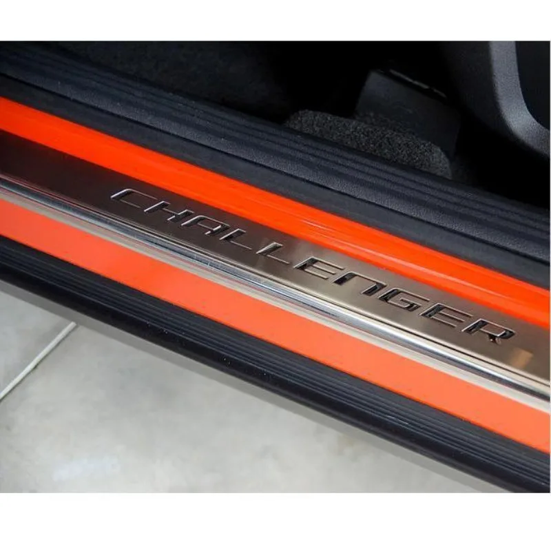 Suitable for dodge challenger car modification threshold strip welcome pedal door sill
Suitable for dodge challenger car modification threshold strip welcome pedal door sill