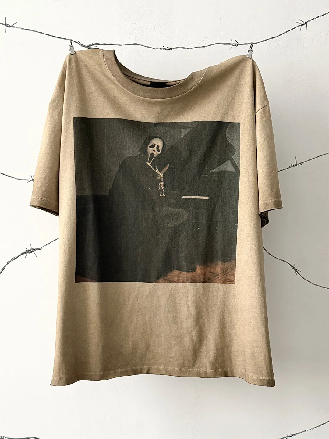 Cactus Jack Scream Collaboration Vintage Short Sleeve T-Shirt Trendy Korean Loose Fit Pure Cotton round Neck Color Retention
Cactus Jack Scream Collaboration Vintage Short Sleeve T-Shirt Trendy Korean Loose Fit Pure Cotton round Neck Color Retention