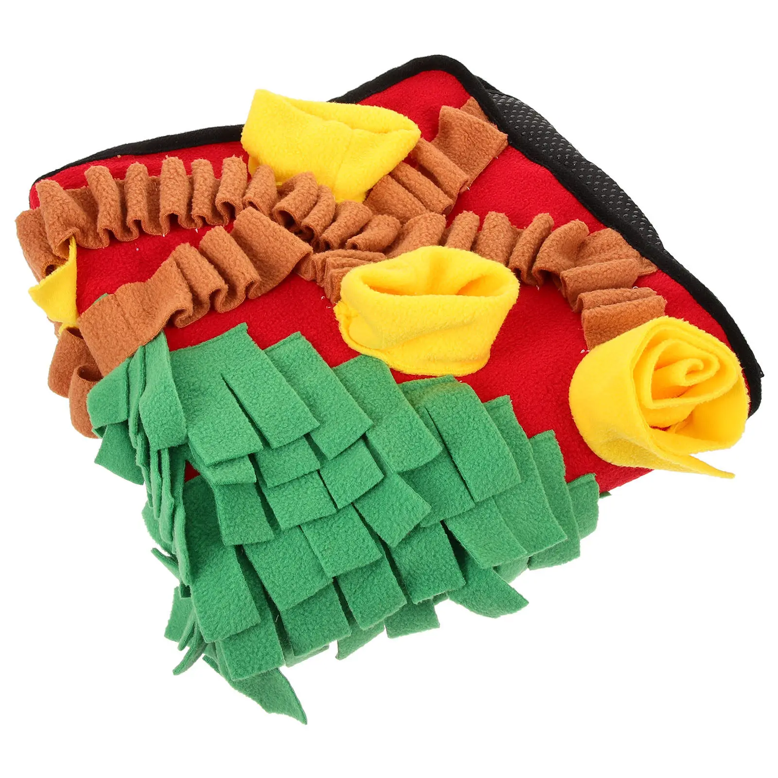 Dog Snuffle Mat Bright Color Slow Feeder Washable Anti-Slip Household Foraging Pad Interactive Pet Sniffing Feeding Mat
Dog Snuffle Mat Bright Color Slow Feeder Washable Anti-Slip Household Foraging Pad Interactive Pet Sniffing Feeding Mat
