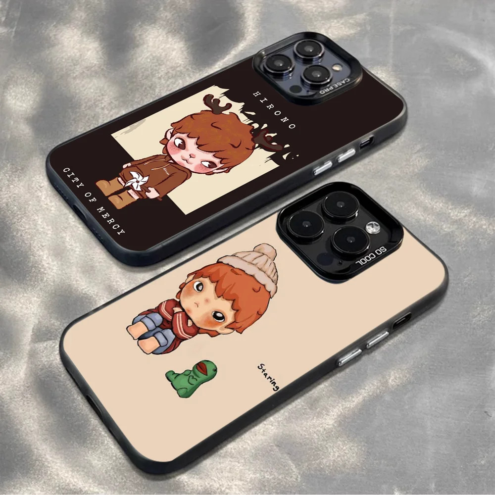 Cute Little Boy H-Hirono Phone Case For iPhone16,15,14,13,12,11,Mini,Pro,MAX Color Silver Shell Matte Shockproof Back Cover
Cute Little Boy H-Hirono Phone Case For iPhone16,15,14,13,12,11,Mini,Pro,MAX Color Silver Shell Matte Shockproof Back Cover