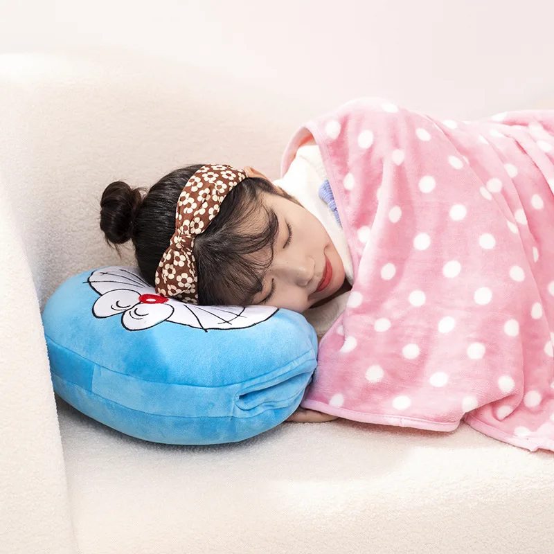 Плюшевая подушка-одеяло Kawai Doraemon, летнее одеяло 3 в 1 для обеда, подарок для девочек и детей
Плюшевая подушка-одеяло Kawai Doraemon, летнее одеяло 3 в 1 для обеда, подарок для девочек и детей