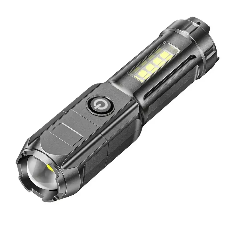 Led Flashlight, USB Rechargeable Zoomable COB Flashlight, 6 Hours Battery Life, Outdoor Camping And Hiking Lighting Accessories
Led Flashlight, USB Rechargeable Zoomable COB Flashlight, 6 Hours Battery Life, Outdoor Camping And Hiking Lighting Accessories
