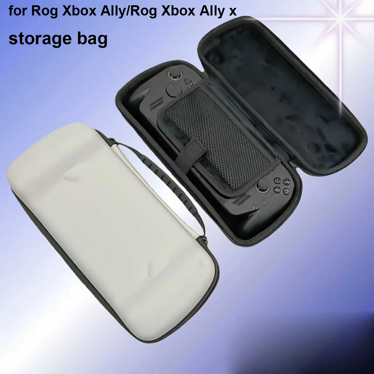 Shockproof EVA Case for ROG XBOX Ally/ROG XBOX Ally X Handheld Console Anti-Drop Storage Bag with Mesh Pocket Gaming Accessories
Shockproof EVA Case for ROG XBOX Ally/ROG XBOX Ally X Handheld Console Anti-Drop Storage Bag with Mesh Pocket Gaming Accessories
