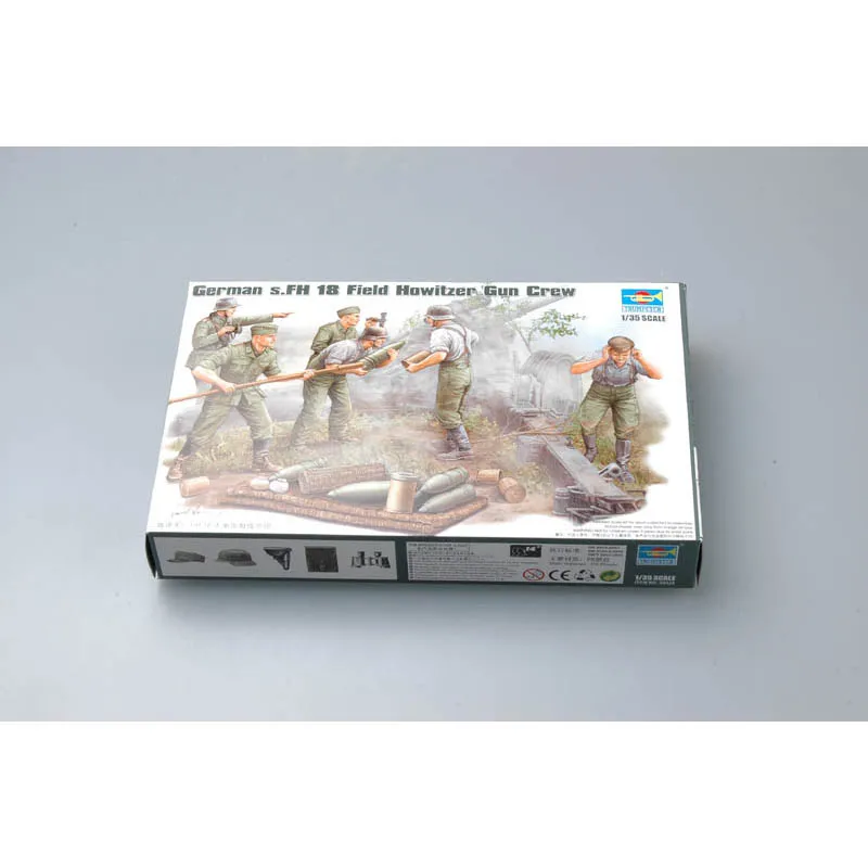 Trumpeter масштаб 1/35, немецкая фигурка солдатского поля s.FH 18, военная пластиковая модель в сборе # 00425
Trumpeter масштаб 1/35, немецкая фигурка солдатского поля s.FH 18, военная пластиковая модель в сборе # 00425