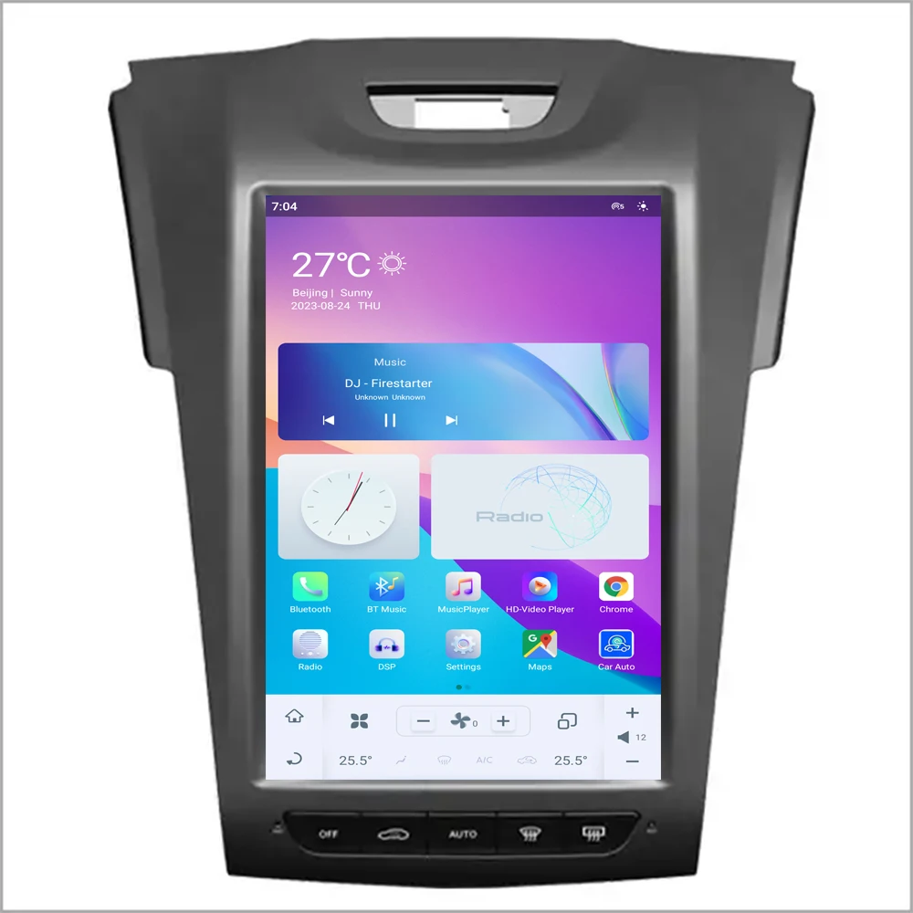 11.8'' Tesla Style Android Screen Car Multimedia Player Radio GPS Navigation for Chevrolet S10 Isuzu D-Max With CarPlay 4G
11.8'' Tesla Style Android Screen Car Multimedia Player Radio GPS Navigation for Chevrolet S10 Isuzu D-Max With CarPlay 4G