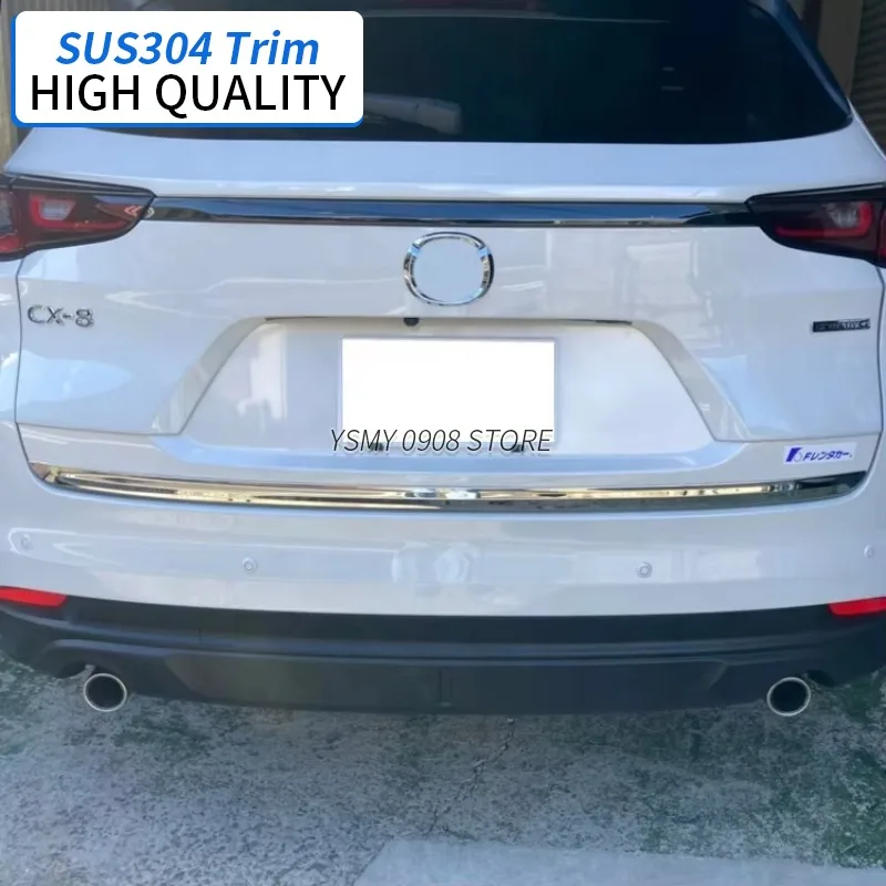 High Quality Stainless Steel Car Chrome Styling Trunk Rear Tailgate Trim 1 Pcs Exterior Accessories for Mazda CX-8 KG 2022 2023
High Quality Stainless Steel Car Chrome Styling Trunk Rear Tailgate Trim 1 Pcs Exterior Accessories for Mazda CX-8 KG 2022 2023