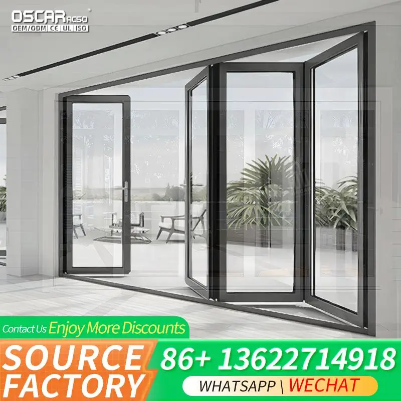 Sophisticated Durable Bi Fold Foldable Aluminum Patio Glass Doors for Modern Outdoor Living folding door
Sophisticated Durable Bi Fold Foldable Aluminum Patio Glass Doors for Modern Outdoor Living folding door