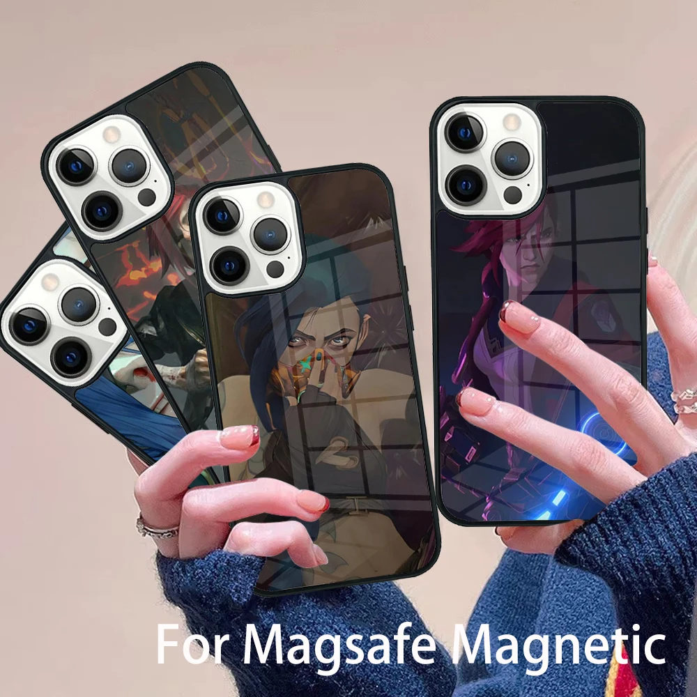 Arcane Vi Phone Case Magesafe Magnetic Wireless Charge Cover For IPhone 16 11 12 13 14 15 Pro Max Plus Mini
Arcane Vi Phone Case Magesafe Magnetic Wireless Charge Cover For IPhone 16 11 12 13 14 15 Pro Max Plus Mini