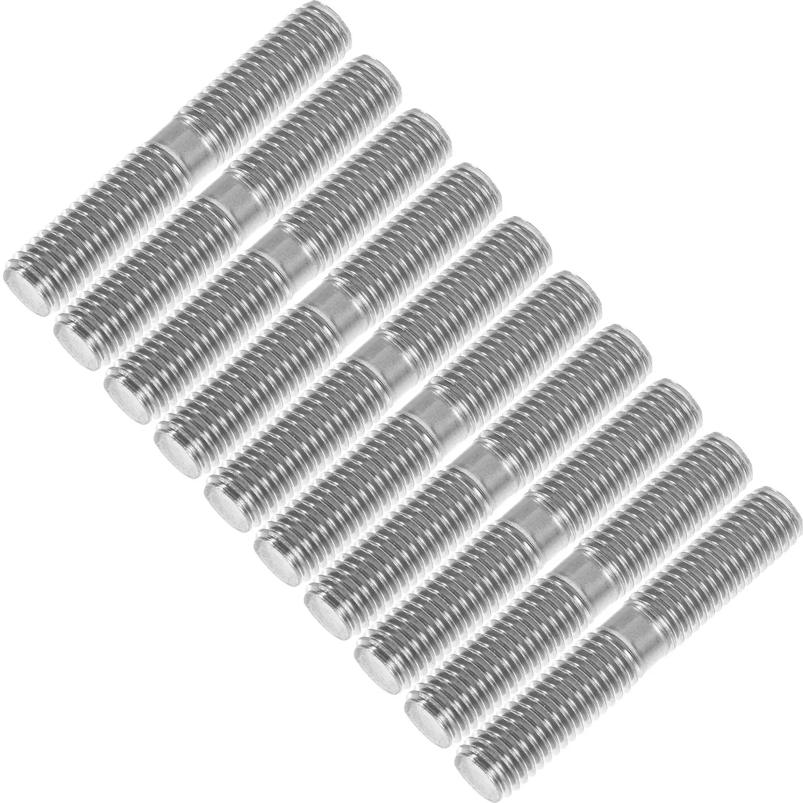 10 Pcs M10x15x50 Double Headed Screws Stainless Steel Bolts Fine Rod Dual End Thread Screw Stable Firm Replaceable
10 Pcs M10x15x50 Double Headed Screws Stainless Steel Bolts Fine Rod Dual End Thread Screw Stable Firm Replaceable
