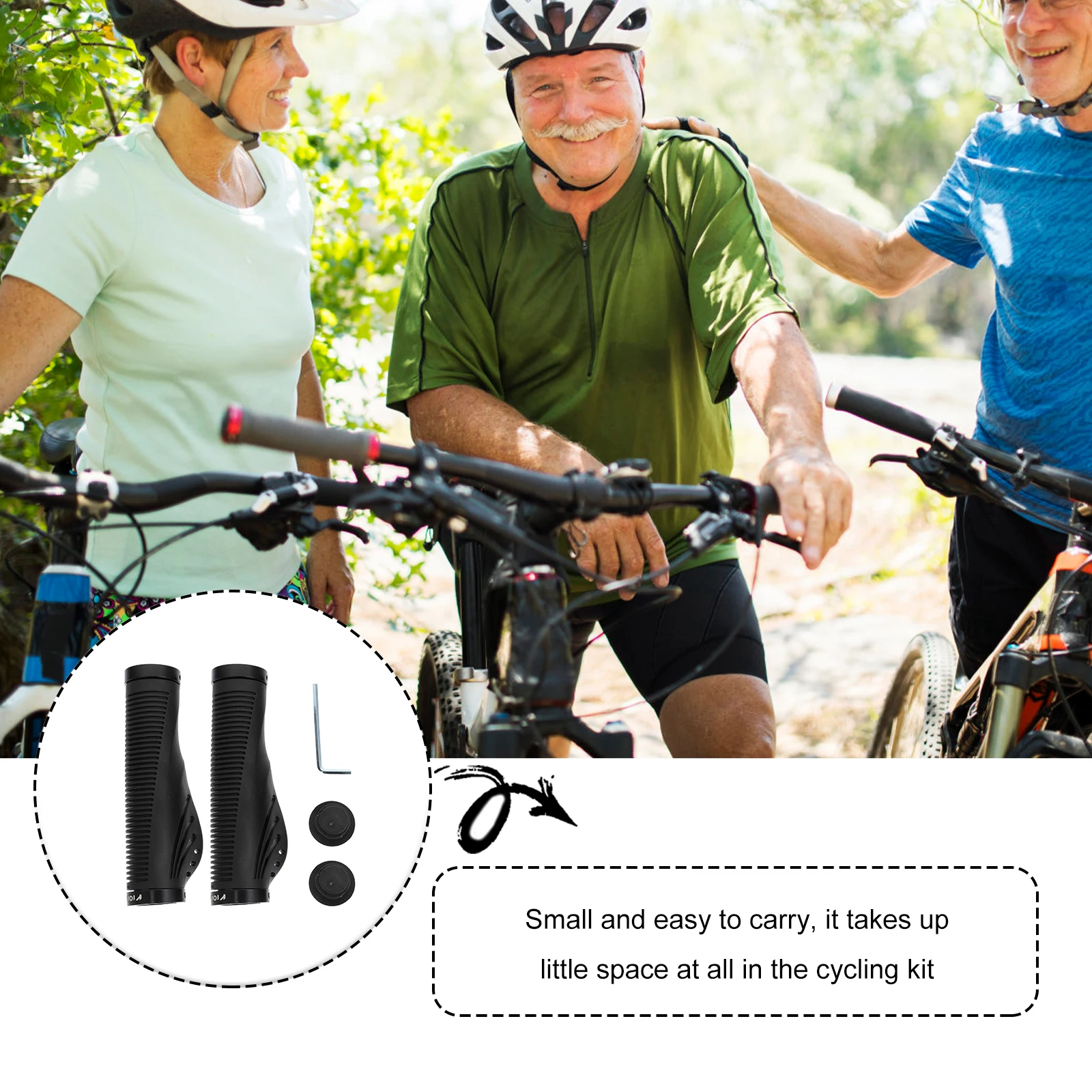 Mountain Bike H Grip Anti Skid Comfortable Hollowed Protector Excellent Design Practical Effect Simple Installation
Mountain Bike H Grip Anti Skid Comfortable Hollowed Protector Excellent Design Practical Effect Simple Installation
