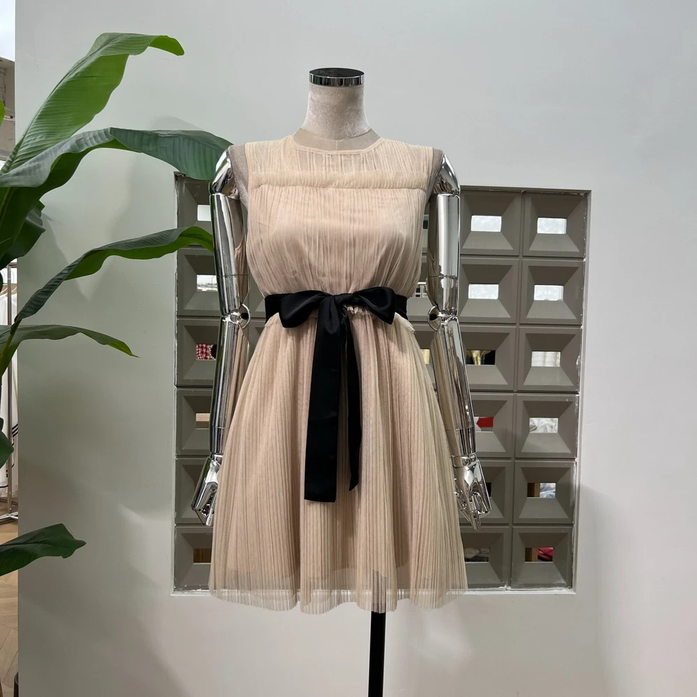 New Mesh Pleated Sleeveless Dress Women Casual Bodycon Zipper Stylish Summer Dress Trendy Breathable Sexy Clubwear Beach Party
New Mesh Pleated Sleeveless Dress Women Casual Bodycon Zipper Stylish Summer Dress Trendy Breathable Sexy Clubwear Beach Party