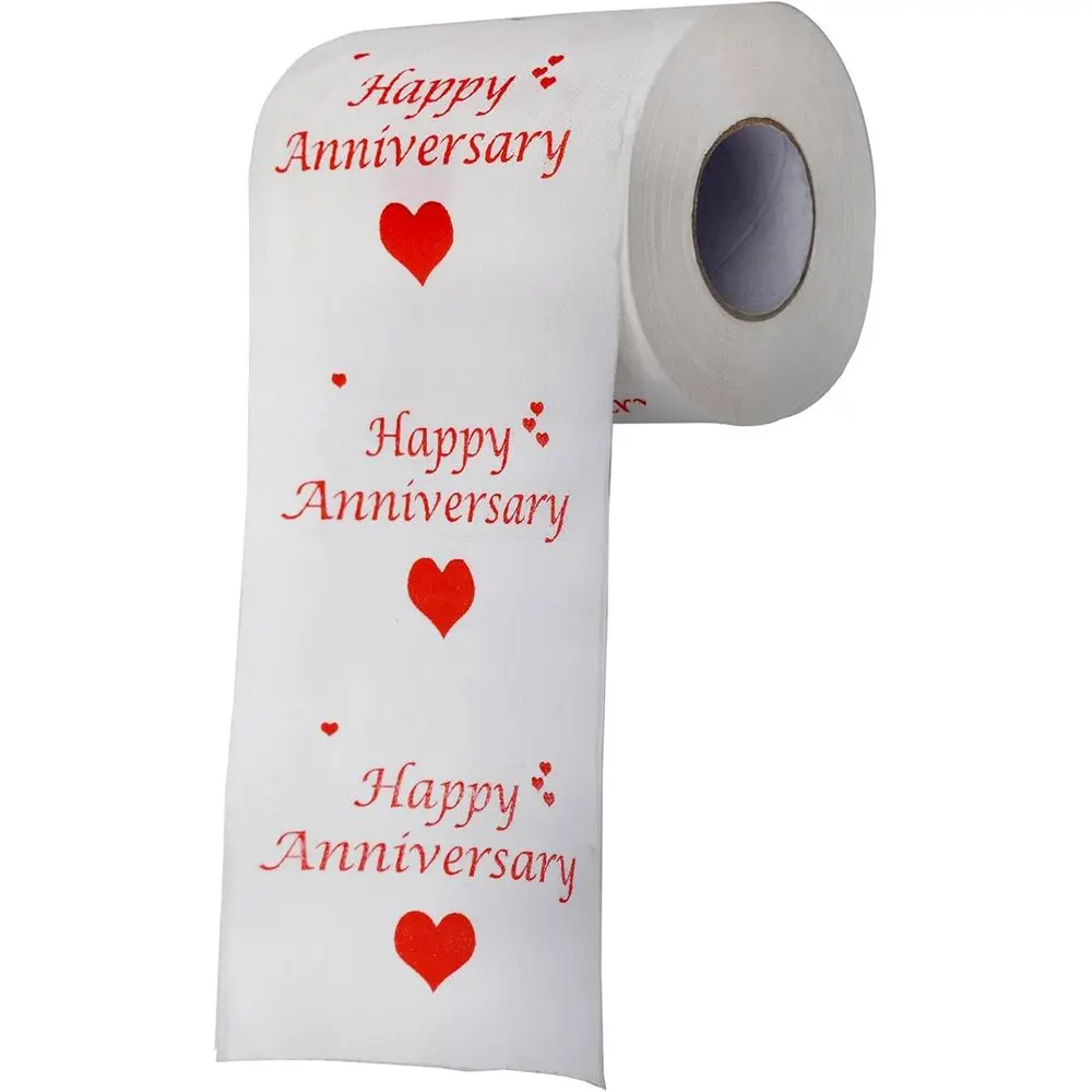 Celebrate Anniversary with Humorous Toilet Paper for Your Partner or Spouse
Celebrate Anniversary with Humorous Toilet Paper for Your Partner or Spouse
