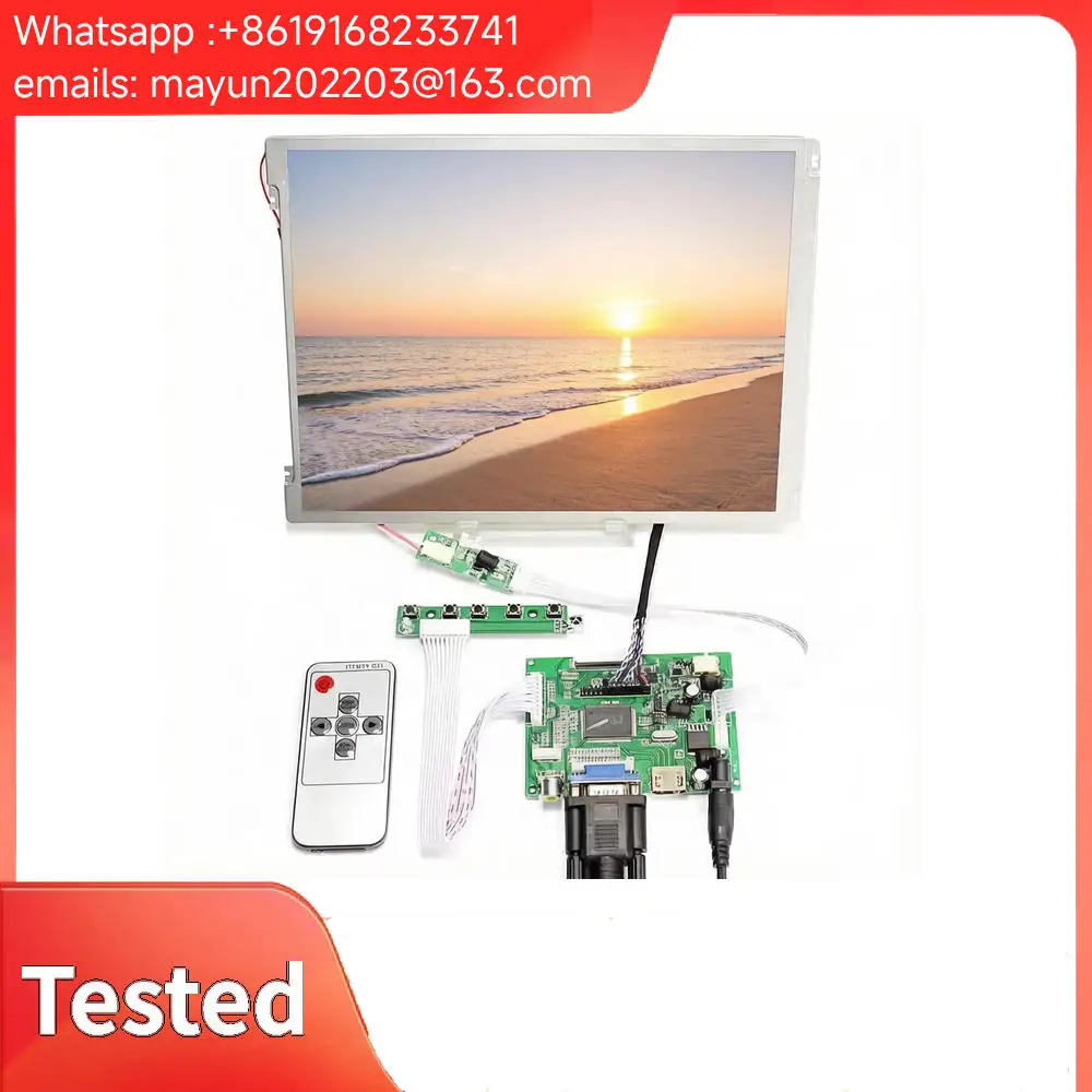 10.4-inch G104SN03 V1 800×600 LCD Panel HDMI/VGA/2AV Driver Board for Industrial and Vehicle Displays
10.4-inch G104SN03 V1 800×600 LCD Panel HDMI/VGA/2AV Driver Board for Industrial and Vehicle Displays