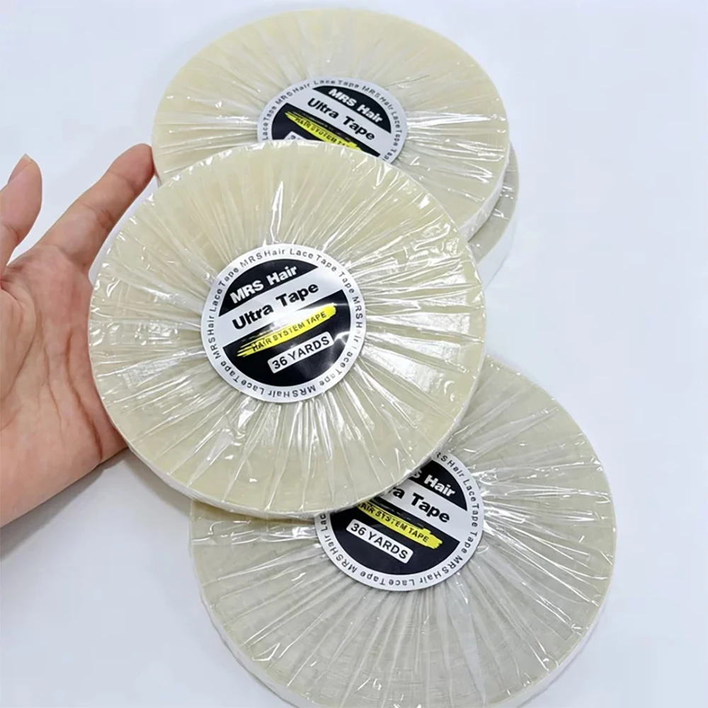 36 Yards Ultra Hold Wig Tape Double Sided Adhesives Tape For Hair Extension/Toupee/ Lace Wigs Hair Adhesive Tape
36 Yards Ultra Hold Wig Tape Double Sided Adhesives Tape For Hair Extension/Toupee/ Lace Wigs Hair Adhesive Tape