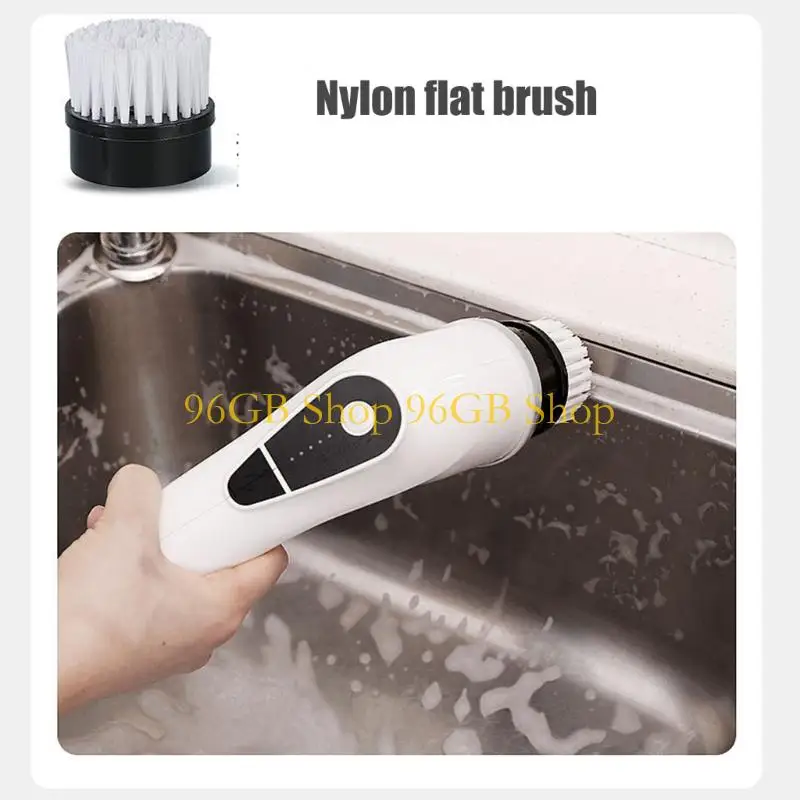 96GB 5Speed Wireless Cleaning Brush 8Accessories 90min Runtimes For Glass Furniture
96GB 5Speed Wireless Cleaning Brush 8Accessories 90min Runtimes For Glass Furniture