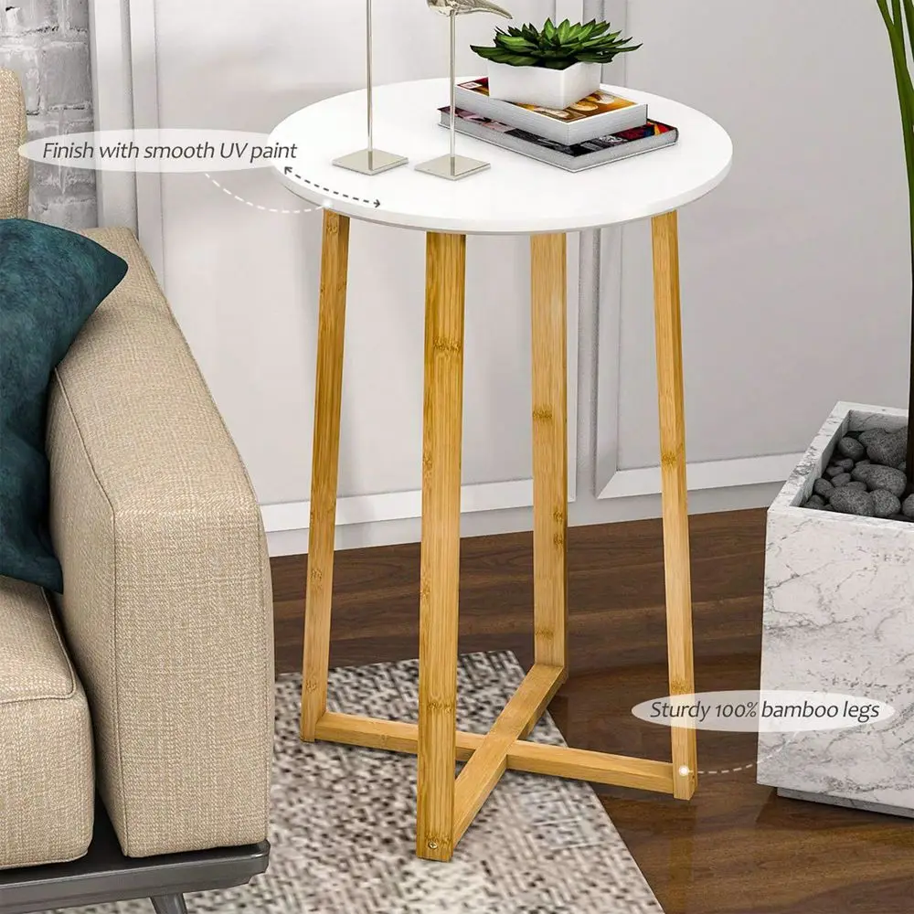 Side Table,Modern Small Coffee Table With Bamboo Legs For Living Room Bedroom Balcony Office
Side Table,Modern Small Coffee Table With Bamboo Legs For Living Room Bedroom Balcony Office