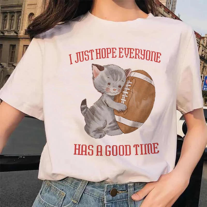 Leisure 90s Short Sleeved Clothing Fashion O-Neck T-Shirt Women's Cat Pattern T-Shirt Printed Style T-Shirt Top Women's Clothing
Leisure 90s Short Sleeved Clothing Fashion O-Neck T-Shirt Women's Cat Pattern T-Shirt Printed Style T-Shirt Top Women's Clothing