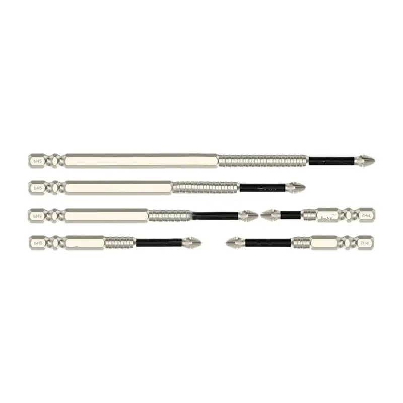 Magnetic Screwdriver Bit Set 6X Anti-Slip Precise Drill Bit Home Maintenance Set Multi-purpose Repair Tool For Drilling Craft
Magnetic Screwdriver Bit Set 6X Anti-Slip Precise Drill Bit Home Maintenance Set Multi-purpose Repair Tool For Drilling Craft