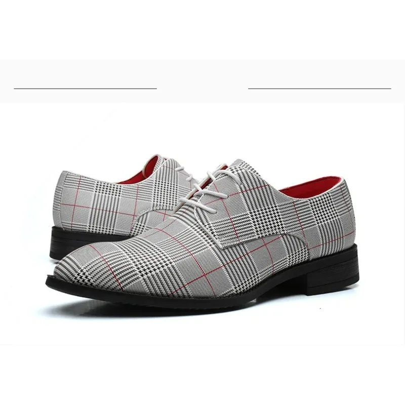Lace-Up Formal Wedding Shoes Canvas Male Footwear Plus Size 38-48 Men Classic Business Luxury Design Fashion Pointed Toe
Lace-Up Formal Wedding Shoes Canvas Male Footwear Plus Size 38-48 Men Classic Business Luxury Design Fashion Pointed Toe