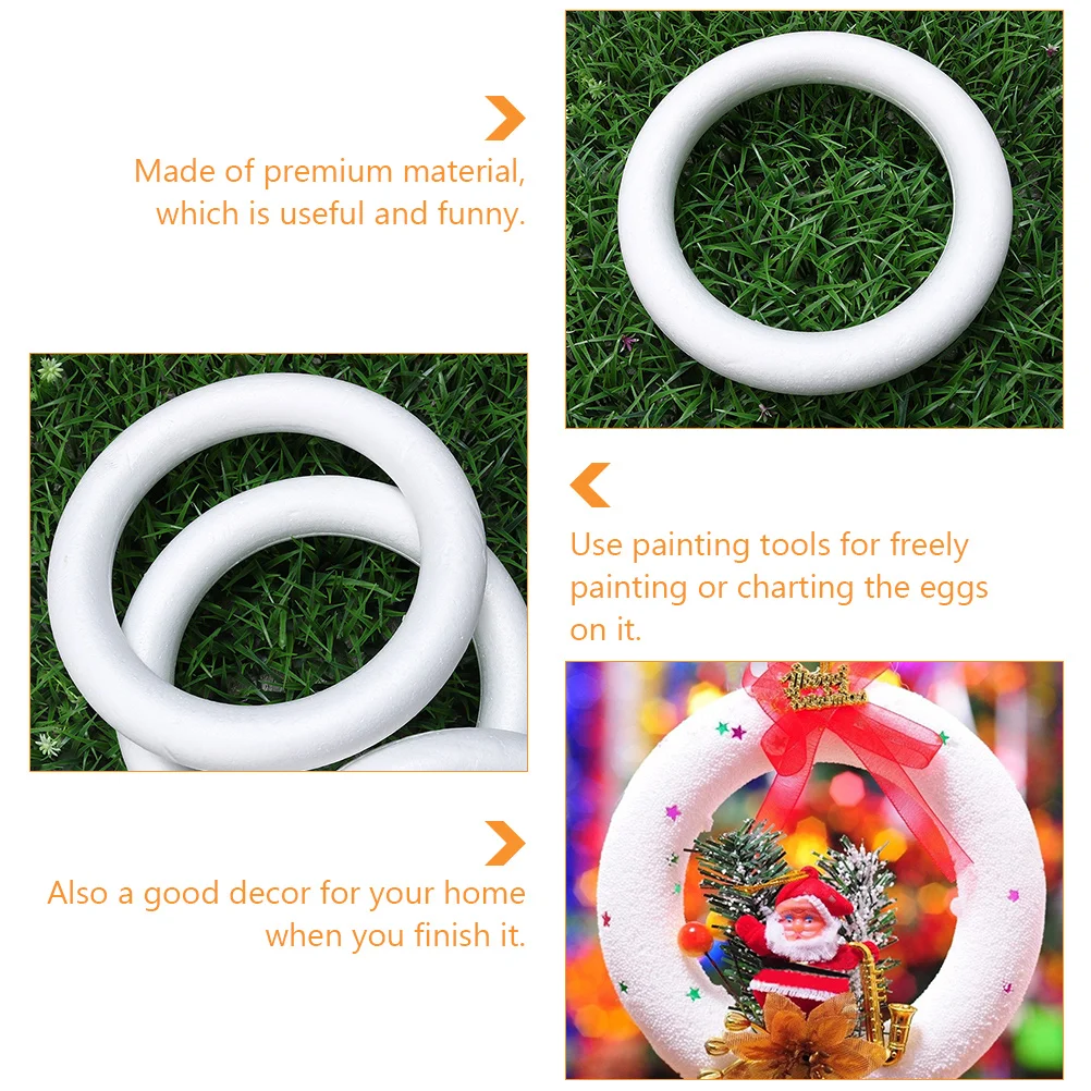 Circular Ring DIY Art Supplies Premium Material Kids Craft Projects Home Decor Wreath Accessories Gardening Supplies Solid 
Circular Ring DIY Art Supplies Premium Material Kids Craft Projects Home Decor Wreath Accessories Gardening Supplies Solid