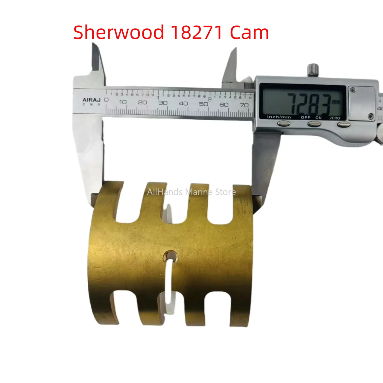 Sherwood 18271 Cam Pump Brass Cam For SHERWOOD 17000K JOHNSON 09-704B Pump Parts Brass CAM
Sherwood 18271 Cam Pump Brass Cam For SHERWOOD 17000K JOHNSON 09-704B Pump Parts Brass CAM