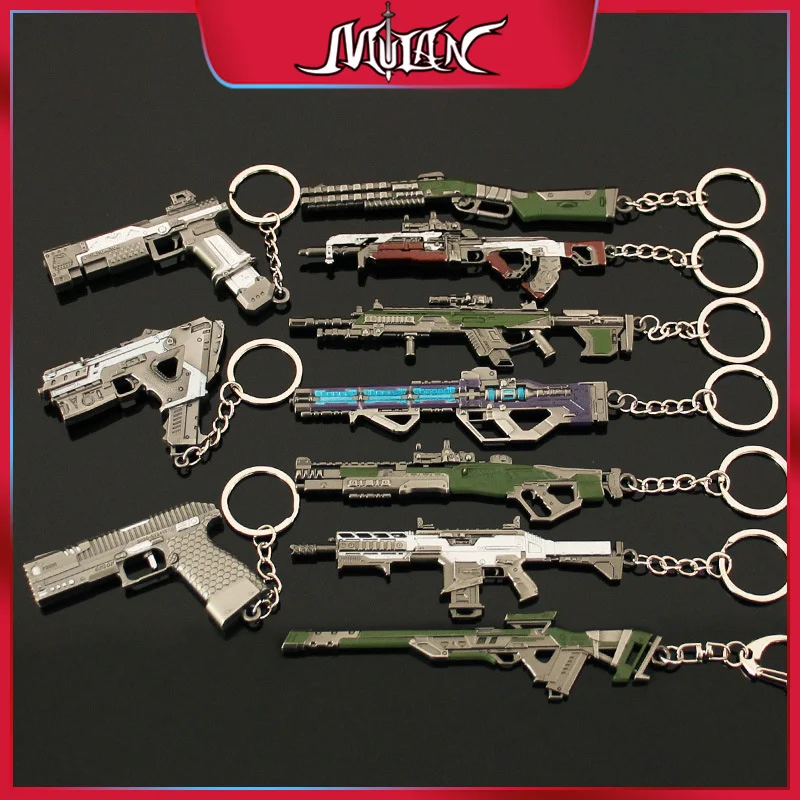 APEX Guns Alloy Keychain Model RE-45 / Mastiff Scattered Bullets Gun / Havoc Rifle / Triple Sniper Rifle /R-301 Carbine Toys Boy 
APEX Guns Alloy Keychain Model RE-45 / Mastiff Scattered Bullets Gun / Havoc Rifle / Triple Sniper Rifle /R-301 Carbine Toys Boy