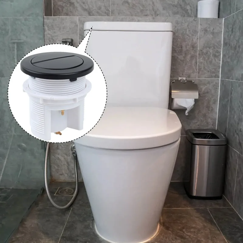 Toilet Flush Button, Dual Pneumatic Button,Compatible with Geberi Drain Valve Button Large-diameter Button 116.042.11.1 ( Black)
Toilet Flush Button, Dual Pneumatic Button,Compatible with Geberi Drain Valve Button Large-diameter Button 116.042.11.1 ( Black)