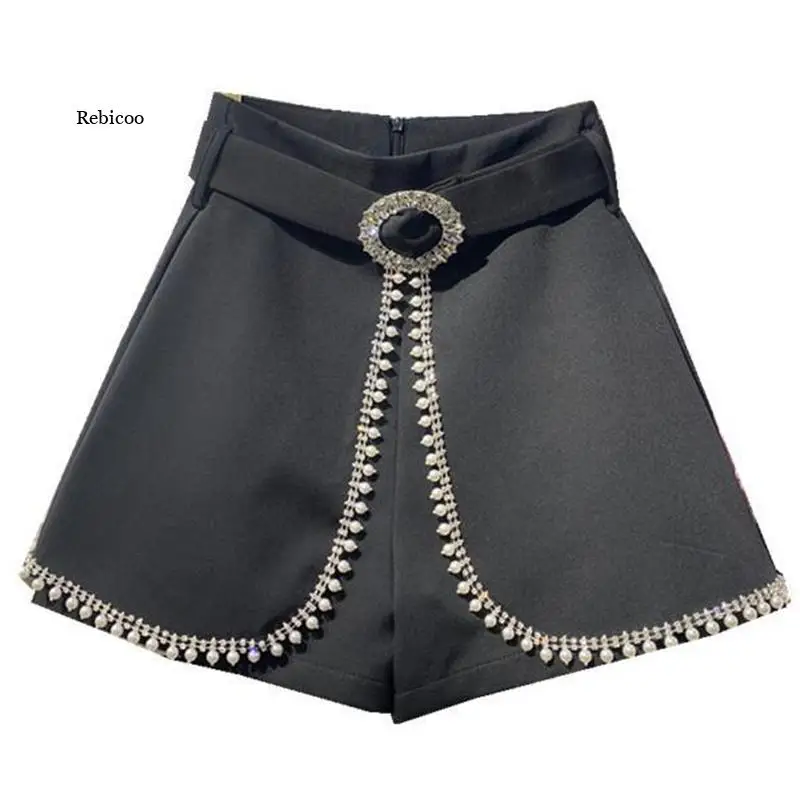 Women High Waist Hot Drilling Belt Formal Suit Shorts Wide Leg Outwear Shorts 2022 Autumn Hot Shorts Women
Women High Waist Hot Drilling Belt Formal Suit Shorts Wide Leg Outwear Shorts 2022 Autumn Hot Shorts Women
