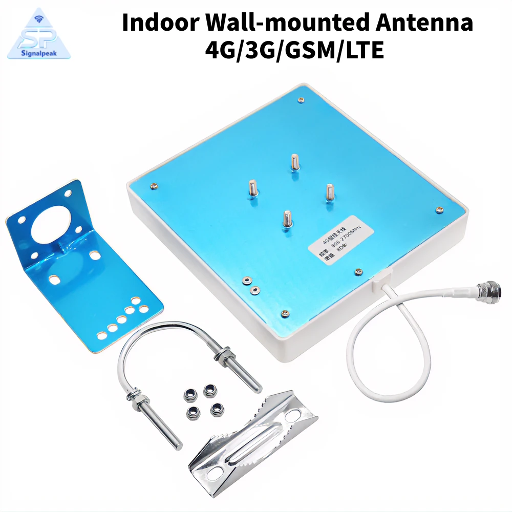 800-3700Mhz GSM 3G 4G LTE 5G Indoor Panel Antenna 8dBi Gain With N Female Connector Mobile Signal Booster Repeater Antenna
800-3700Mhz GSM 3G 4G LTE 5G Indoor Panel Antenna 8dBi Gain With N Female Connector Mobile Signal Booster Repeater Antenna